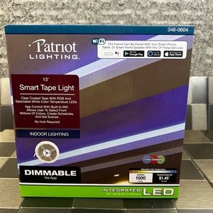 Patriot Wi-Fi lighting 13’ft smart tape light